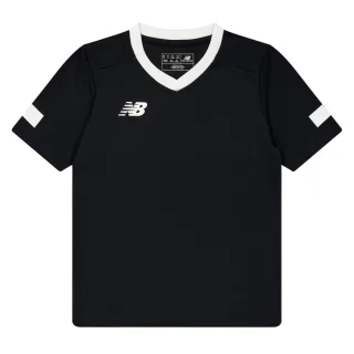 New Balance - T-Shirt für Herren/Damen Unisex, V-Ausschnitt, Athletisch, Regulär (Schwarz)
