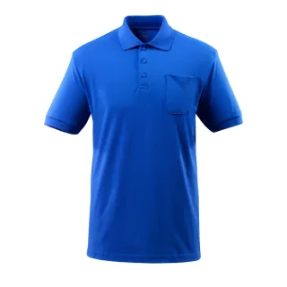 MASCOT Herren Orgon Polo-Shirt mit Brusttasche CROSSOVER Kornblau S - 51586-968-11-S