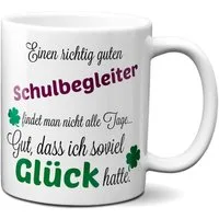 TASSENKING Tasse, Einen guten Schulbegleiter... - Tasse -Kaffeebecher - Geschenk