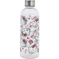 Stor Trinkflasche Hello Kitty Trinkflasche 850 ml Wasserflasche für Schule & Sport, 850 ml