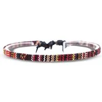 Made by Nami Freundschaftsarmband Boho Surfer Strand Festival Accessoires, Ethno Hippie Style 100% Wasserfest Verstellbar