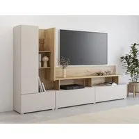 Home affaire Wohnwand Serio, (Komplett-Set, 1-St), Breite 270 cm.
