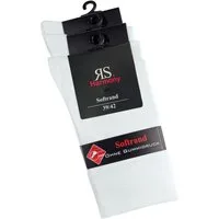 RS Harmony Socken 3 Paar RS. Harmony 31199 EXTRA STRUMPF "WEISS" 39-42, 43-46