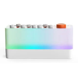 Tevorex Smart Sleep Aid Speaker RGB 12 Colors Night Light With 8 Nature Sounds White Noise Sleep Machine Bluetooth-compa