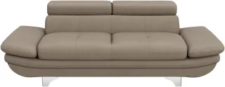 COTTA 2-Sitzer "Enterprise" Big-Sofa, mit Armteilverstellung & Kopfteilverstellung