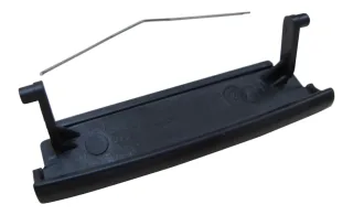 Ersatz - Druck / Verschluß Taste Mittelarmlehne in Schwarz für Audi A3 8P 03-12