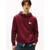 Tommy Jeans Sweatshirt TJM REG ESSENTIAL FLAG HOOD EXT mit bedruckten Markenlogo auf Brusthöhe