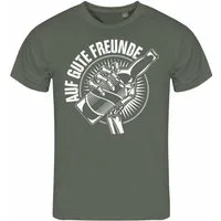deinshirt Print-Shirt Herren T-Shirt Auf gute Freunde Funshirt mit Motiv