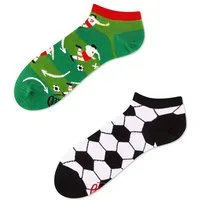 Many Mornings Sneakersocken Many Mornings Sneaker Football Fan (1 Paar, 1-Paar, 1 Paar) immer ein dismatching Paar