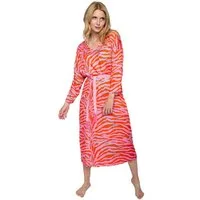 Emily Van Den Bergh Blusenkleid Zebra Print