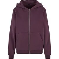 Build Your Brand Kapuzensweatjacke Build Your Brand Ladies Fluffy Zip Hoody (Zip Hoody, Kapuzenjacke, Sweatjacke, Zip Hoody)