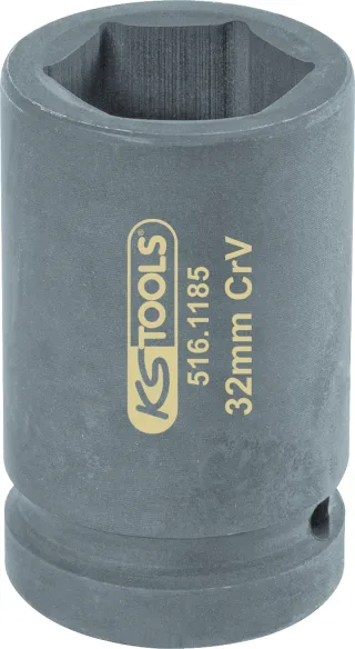KS Tools 1" 6-Kant Stecknuss SW 32 mm - 516.1185