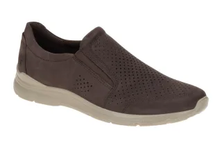 Ecco 51164402178 IRVING Herren Slipper Halbschuhe braun mocha flexibel