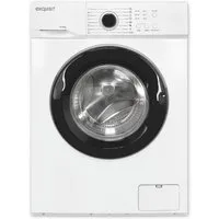 exquisit Waschmaschine WA56110-020A, 6 kg, 1000 U/min, Zuverlässige 6-kg-Waschmaschine mit einfacher Bedienung
