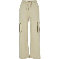 URBAN CLASSICS Stoffhose Urban Classics Damen Ladies Vicose Straight Leg Cargo Pants (1-tlg)
