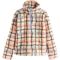 Next Fleecejacke Teddy-Borgoberteil mit 1/4-Reißverschluss (1-St)