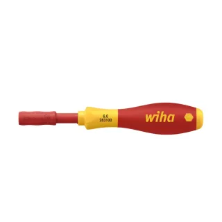 Wiha Schraubendreher mit Bithalter SoftFinish electric slimVario für slimBits - 34577