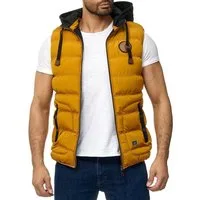 BLACKROCK Steppweste BR1701 Herren Outdoor-Weste - Slim-Fit - Abnehmbare Kapuze
