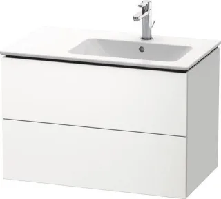Duravit L-Cube Waschtischunterbau wandhängend Weiß Supermatt 820x481x550 mm - LC629208484 LC629208484
