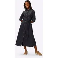 heine Etuikleid Jeans-Kleid Langarm