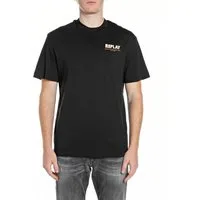 Replay T-Shirt mit bedrucktem Rücken, Print