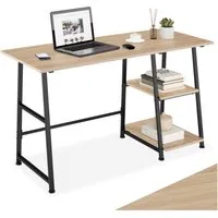 tectake Schreibtisch Paisley (1-St., 1 tlg), Rustikaler Schreibtisch im schnörkellosen Industrial Style