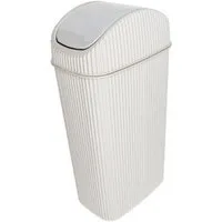 Michelino Kosmetikeimer 4 L mit Schwingdeckel - Elegant & praktisch für Bad oder WC, 4 L, mit Schwingdeckel