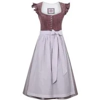 MarJo Dirndl Dirndl Hochwinkel 75cm Länge pflaume