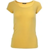 Muse T-Shirt Basic Kurzarm T-Shirt Skinny Fit 1001