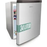 Heinrich´s Gefrierschrank Mini Freezer HGB 4088 SI, 51 cm hoch, 44 cm breit, Gefrierbox, 39db, Freezer 33L perfekt Tiefkühlen