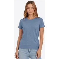 Imily Bela T-Shirt Damen Regular Fit mit Rundhalsausschnitt und Kurzarm Basic (Packung, 1-tlg., 1per-Pack) in Unifarbe