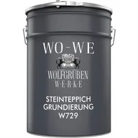 WO-WE Tiefengrund Steinteppich Grundierung Tiefengrund W729, 1-10kg, Haftvermittler Natursteinteppich