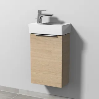 Sanipa 3way Waschtischunterbau zu Villeroy & Boch Avento Waschtisch mit 1 Tür, Eiche-Nordic UM62648