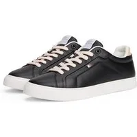 Tommy Hilfiger ICON COURT SNEAKER Plateausneaker Freizeitschuh, Halbschuh, Schnürschuh mit Flaggen-Logo