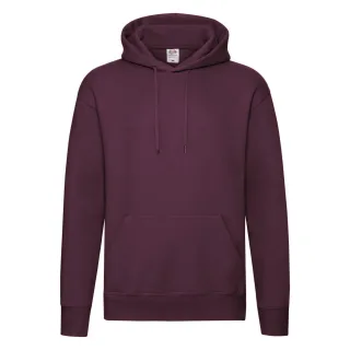 Fruit of the Loom - "Premium" Kapuzenpullover für Herren (Burgunderrot)