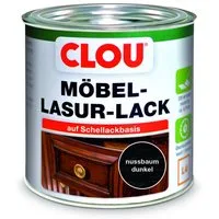 CLOU Holzlack Clou Möbel Lack L4 125 ml nussbaum dunkel