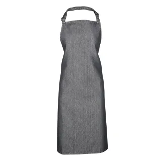 Premier Damen/Frauen Farben Bip Schürze mit Tasche (Grey Denim)