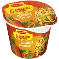 MAGGI Fertiggericht, Maggi 5 Minuten Terrine Hühner Nudeltopf würziger Geschmack 41g