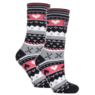 2 Paare Damen Soul Warming Socken mit Griffen