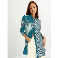 Witt Klassische Bluse Longbluse Langarm