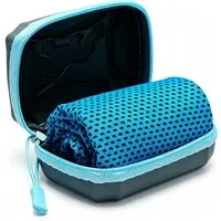 Diwzbyn Sporthandtuch Kühltuch Mit Aufbewahrungsbox,Kühlendes Handtuch, (1-St), Kühltücher Für Den Nacken,Cooling Towel,Schnelltrocknende Kühlhandtuch
