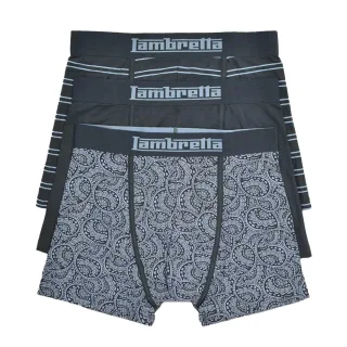 Lambretta - Boxershorts für Herren (3er-Pack) (Marine/Blau)