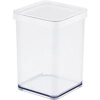 ROTHO Vorratsdose Vorratsdose quadr. 1 l LOFT