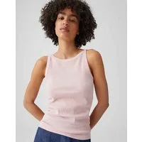 OPUS Kurzarmshirt Izli aus weichem Jersey mit Stretchkomfort Das Trägerdetail unterstreicht den sommerlichen Look