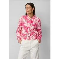 s.Oliver Funktionsjacke Indoor-Jacke Strukturierte Jacke mit All-over-Print