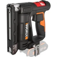 Worx Akku-Tacker WX843.9 NailForce, für Nägel bis 15mm & Tackerklammer bis 14mm, ohne Akku und Ladegerät