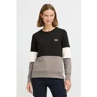 OXMO Sweatshirt OXTrine Modisches Sweatshirt im Colorblock-Design