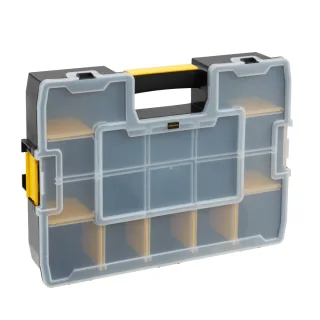 STANLEY Organizer SortMaster 17 Fächer 43x9x33cm Innenteiler beliebig anpassbar - 1-94-745