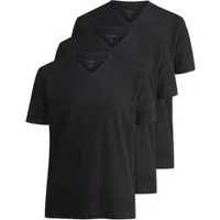 OLYMP T-Shirt (Packung, 3-tlg., 3er) V-Ausschnitt, modern fit, reine Baumwolle