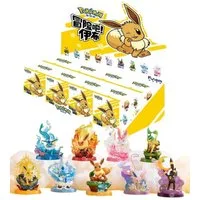 Funism Sammelfigur Pokemon Blind Box Eeveelutions Evoli Figuren 1 von 9, inkl. Karte passend zu Figur